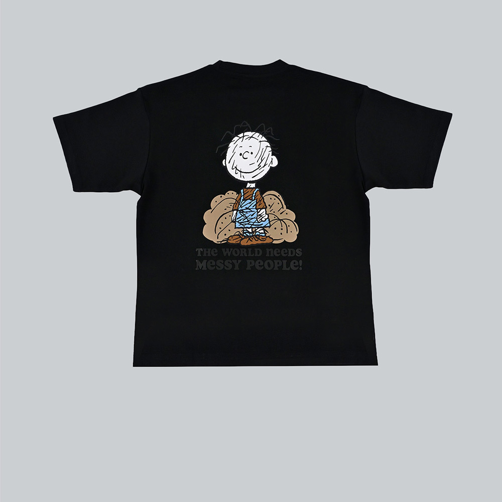 BAOJI-x-PEANUTS-Oversize-T-Shirt-004-Pigpen-bk2